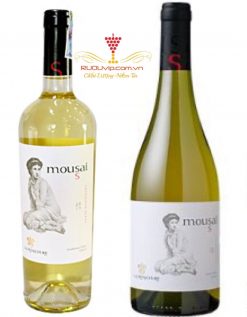 Rượu vang trắng Mousai Chardonnay