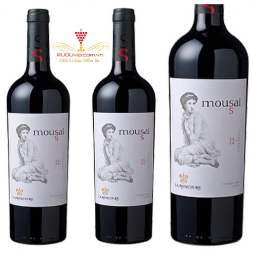 Rượu vang Mousai La Ronciere cô gái