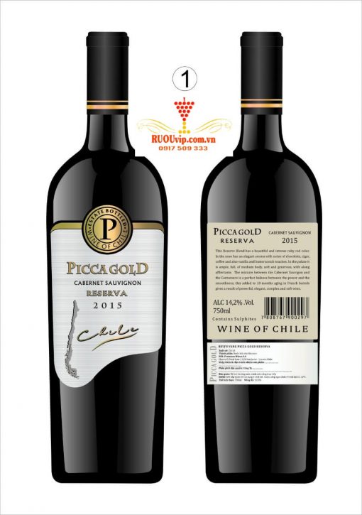 Rượu Vang Picca Gld